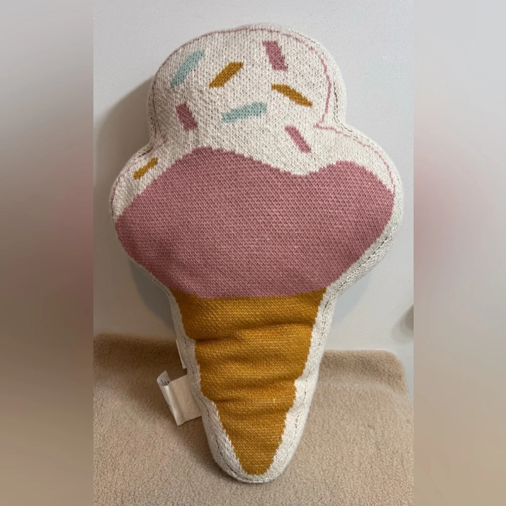 Lil Pixies Ice Cream Cone Pillow
